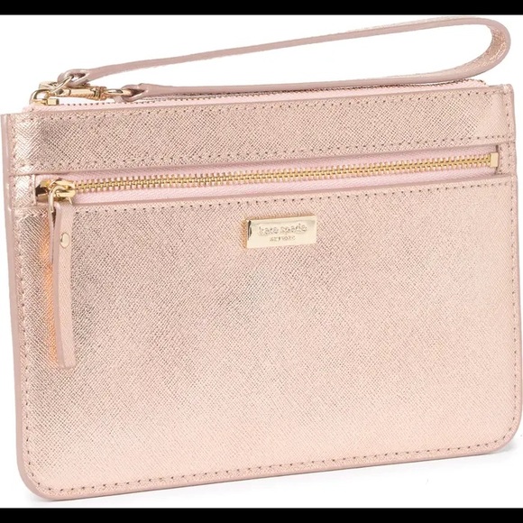 metallic leather wristlet by
KATE SPADE NEW YORK - Picture 4 of 17